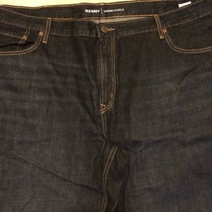 Brand new with tag men’s dark blue jeans.